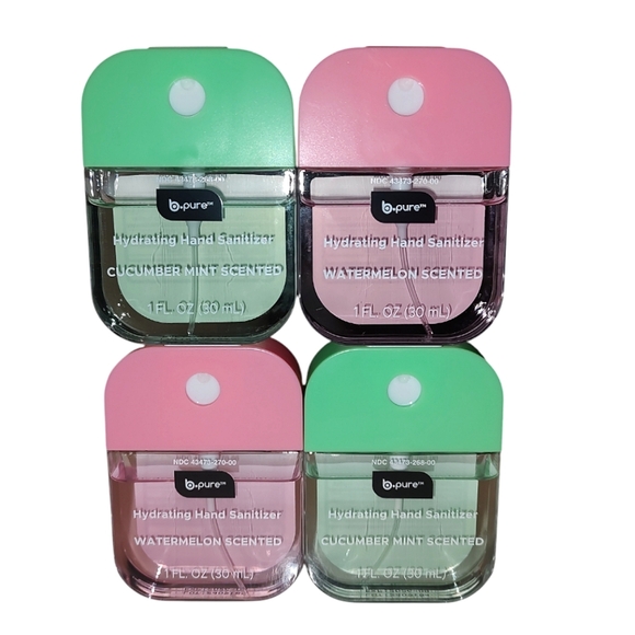 B.Pure Other - B-Pure Hydrating Hand Spray Set - Cucumber Mint & Watermelon
